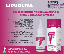 LIDUOLIYA GEL ESTRECHANTE VAGINAL MAS DESEO Y ORGASMOS SEXSHOP